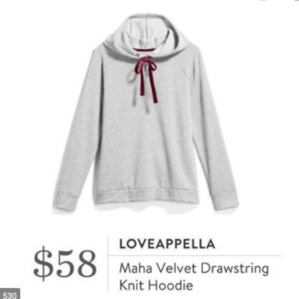 STITCH FIX LOVEAPPELLA Maha Velvet Drawstring